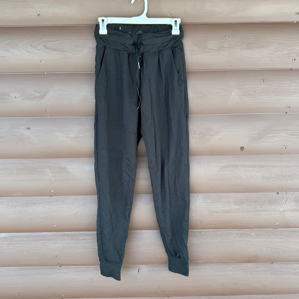 Zyia Active Ascend Women Black Jogger Size Medium Drawstring Highwaisted